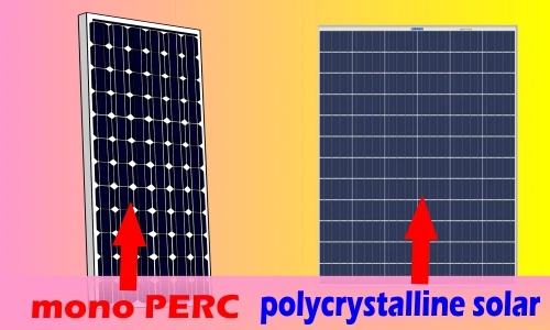 mono perc solar panel vs polycrystalline