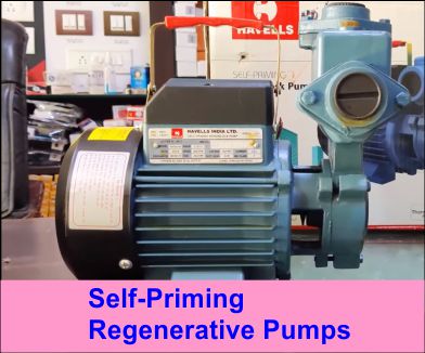 Self-Priming Regenerative Pumps