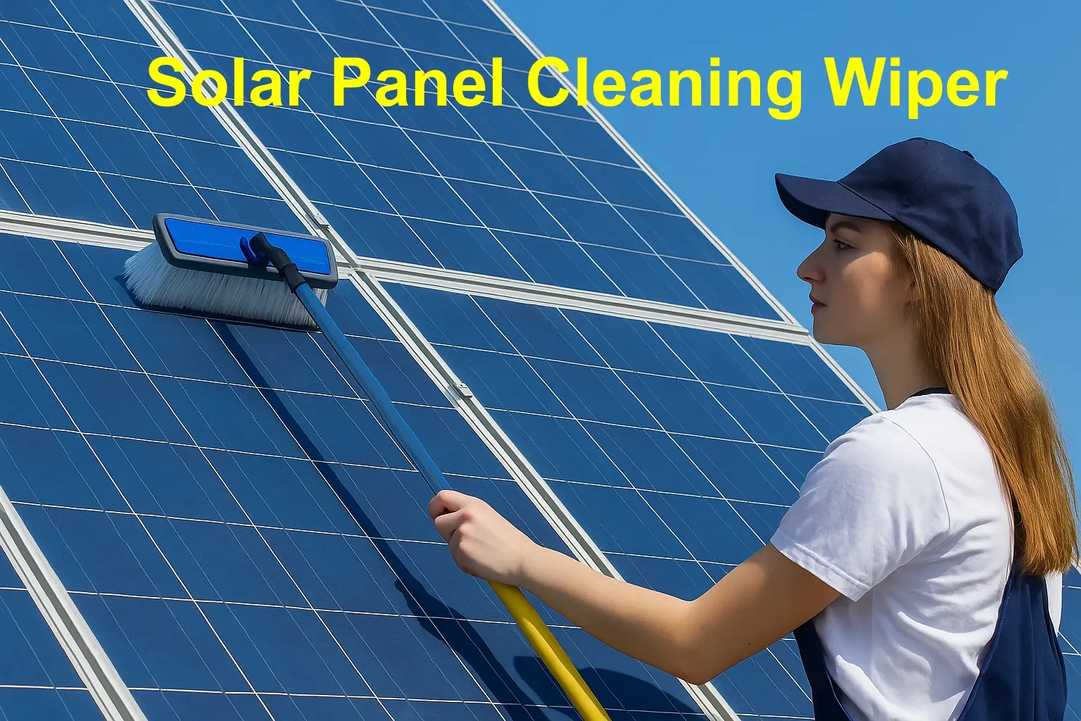 Solar Panel Cleaning Wiper